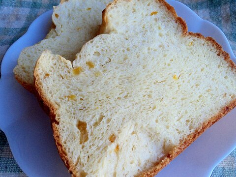 柚子の香りとほろにがさがたまらない HB柚子食パン